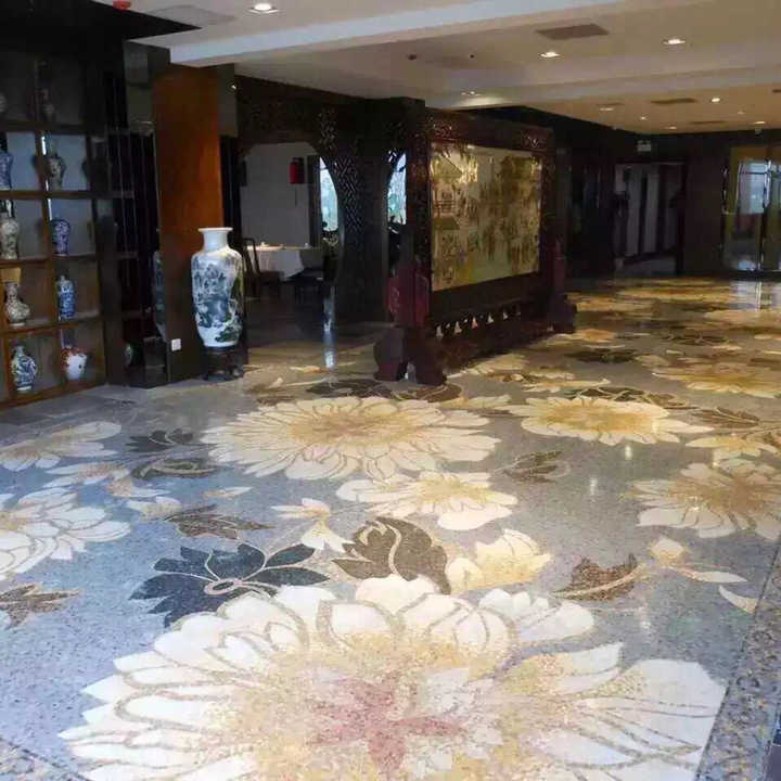 Tranh Khảm Đá Cẩm Thạch Tấm Thảm Khảm Hoa Văn - Daisan Store