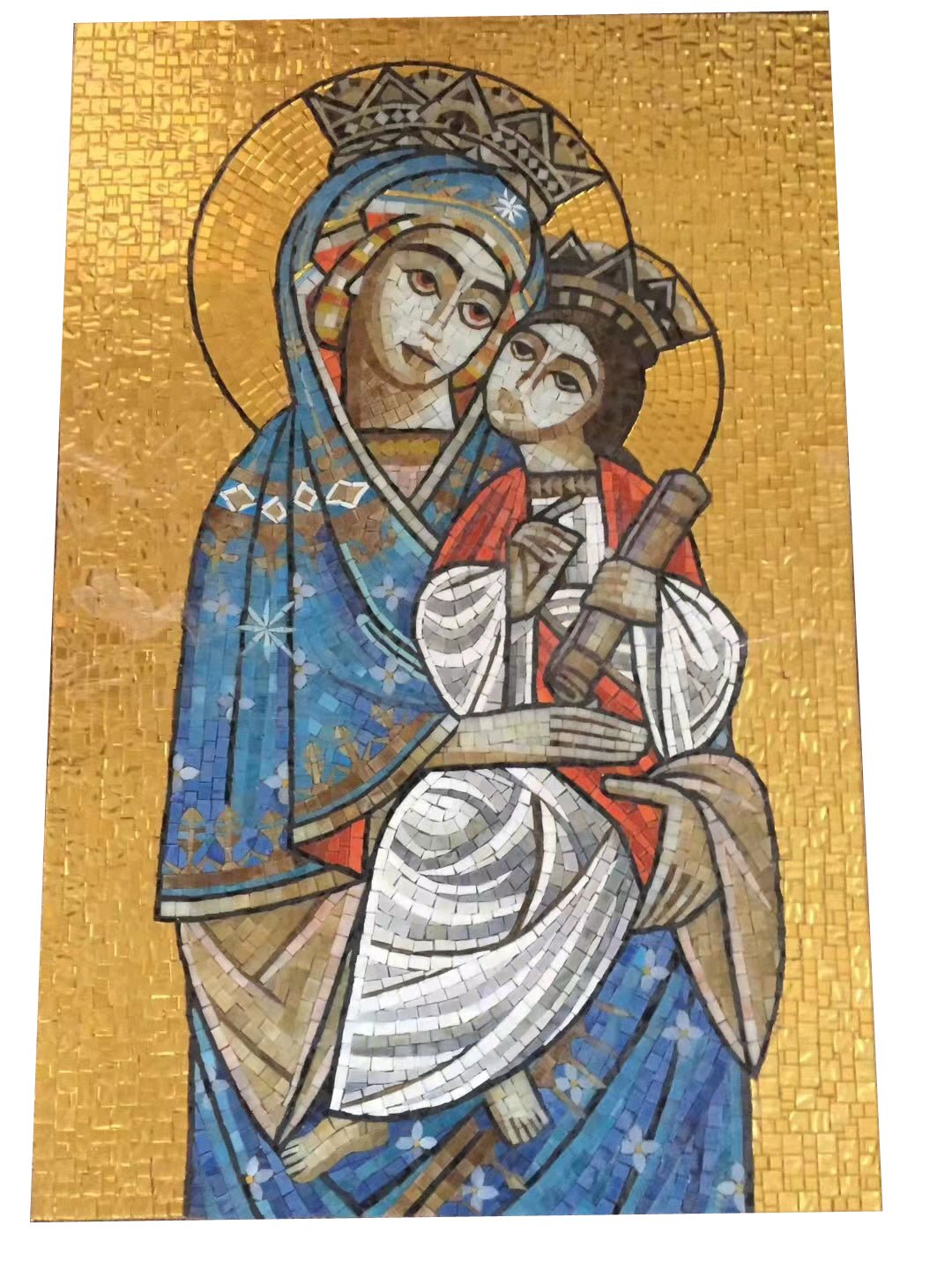 Tranh khảm kính thủ công mảnh ghép tùy chỉnh khách sạn hiện đại - Daisan Store