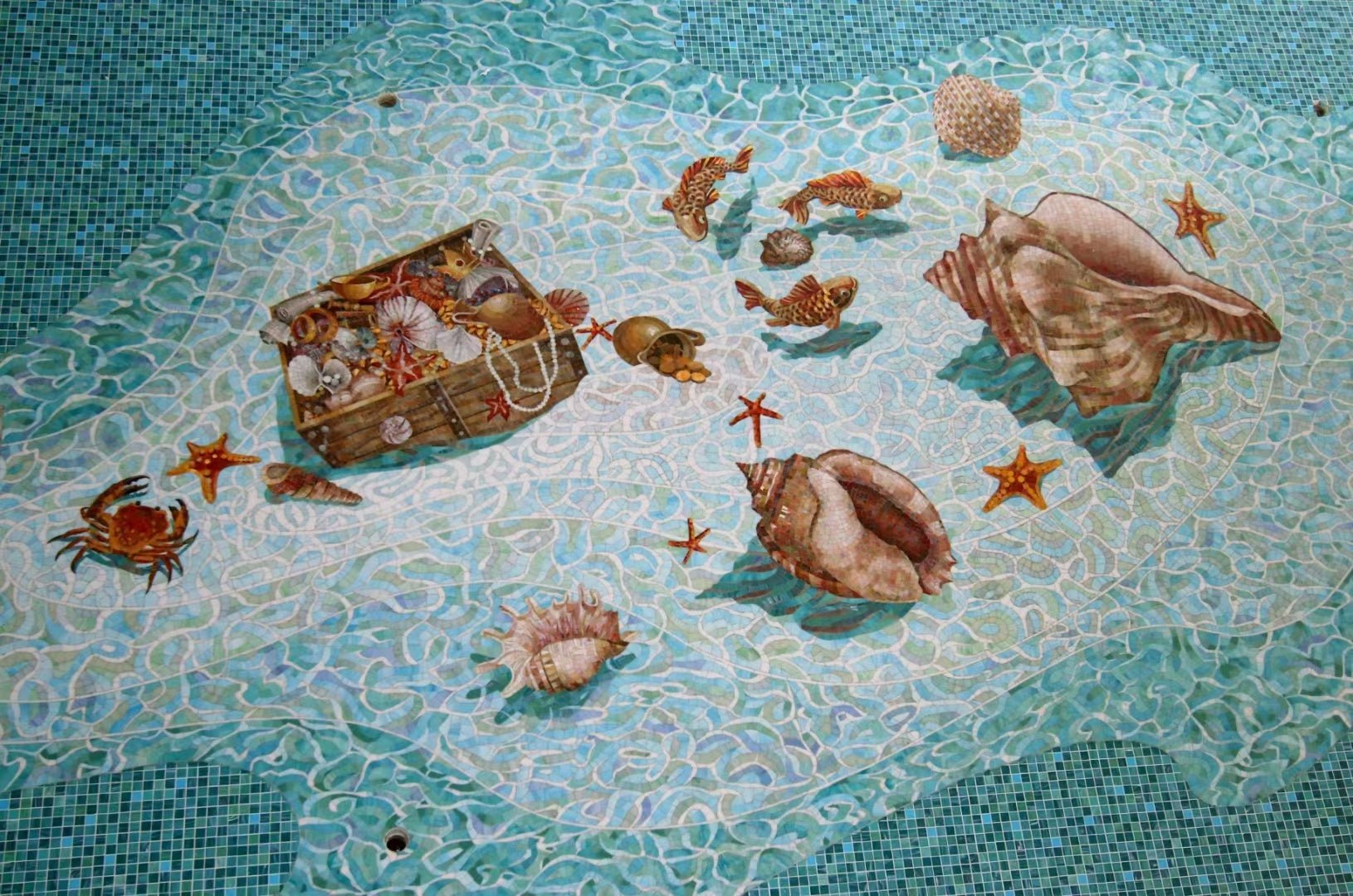 Tranh khảm kính xa xỉ tùy chỉnh, họa tiết ngựa hiện đại - Daisan Store