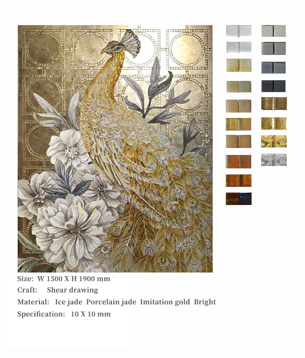 Tranh Mosaic mã VTR - 914 - Daisan Store