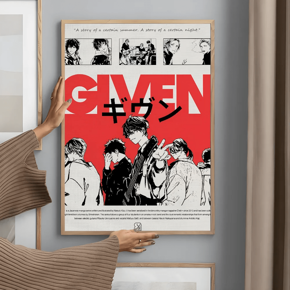 Tranh Poster G Givens Treo Tường Trang Trí Phòng Ngủ - Daisan Store