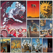 Tranh Surrealism Salvador Dali Poster Dan Tuong Chiu Nuoc - Daisan Store