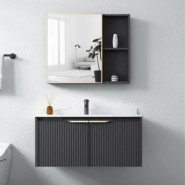 Tủ treo tường 2023 Tủ nhôm bán chạy Tủ đựng đồ vệ sinh có bồn rửa - Daisan Store