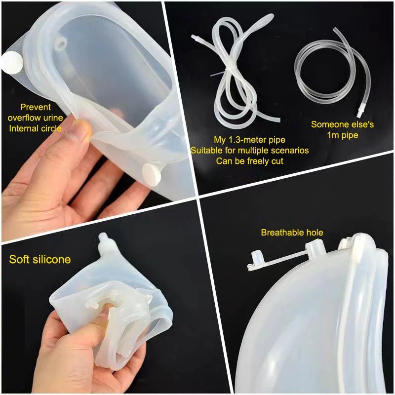 Túi Thu Gom Nước Tiểu Silicone Tái Sử Dụng Cho Người Lớn - Daisan Store