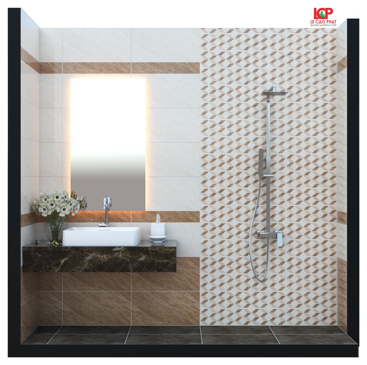Gạch ốp lát Apodio US 6806 US 6906 US 31906D (598x1198x5.8mm)