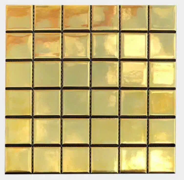 Gạch Mosaic gốm vàng mã VA4838