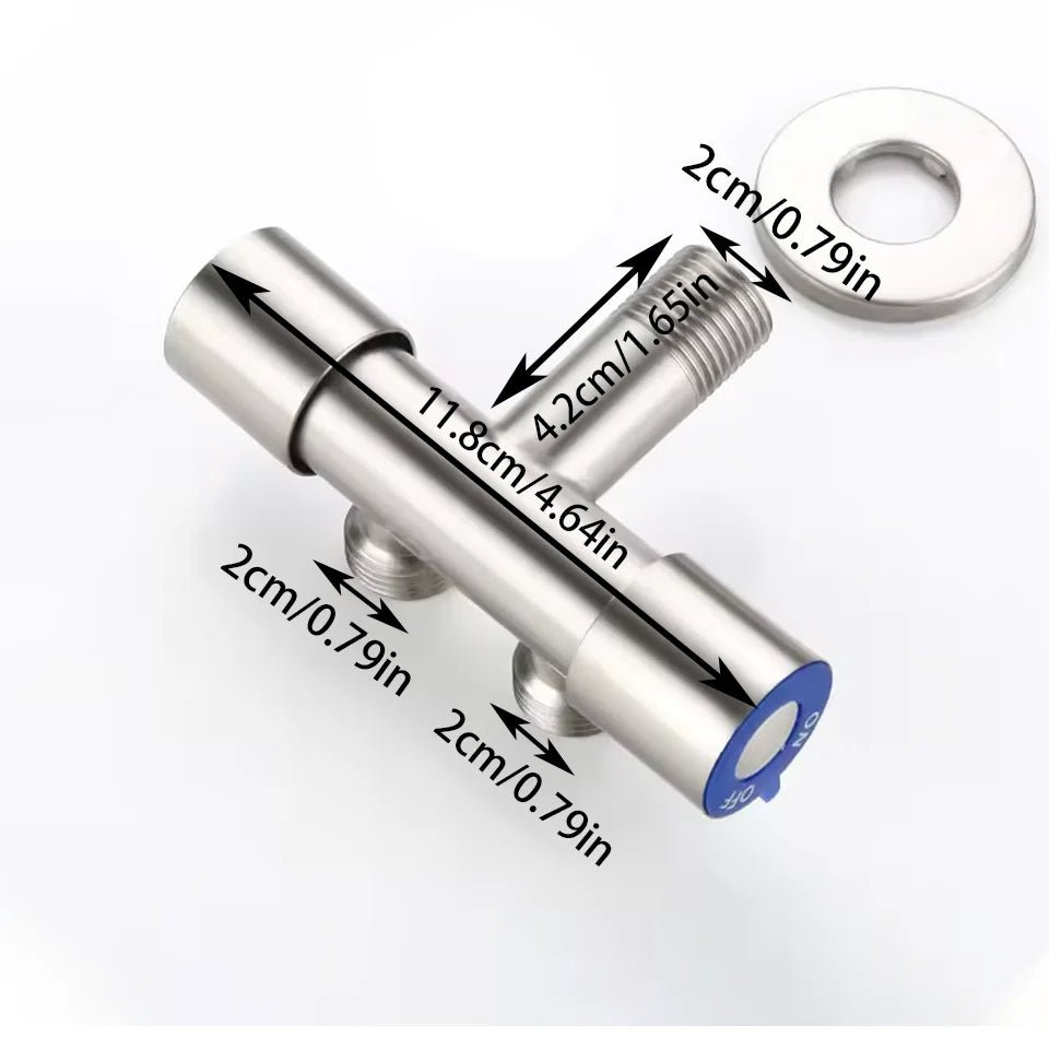 Van Góc Inox 2 Chiều Điều Khiển, Dùng Tầng Dưới 5 - Daisan Store