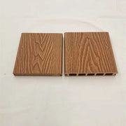 Ván lát sàn gỗ nhựa ngoài trời chống trơn, chống thấm, màu sô cô la gỗ tếch hiện đại - Daisan Store