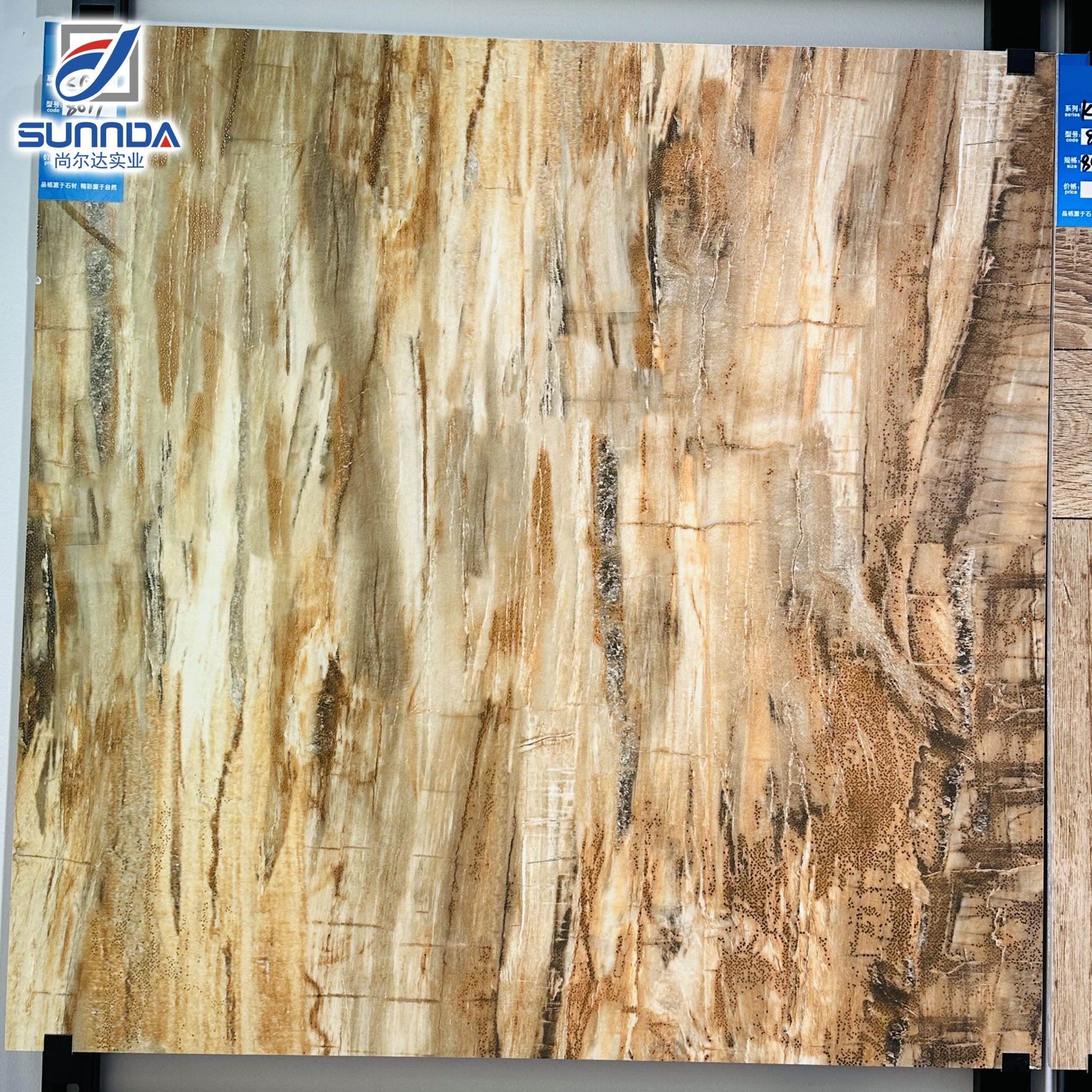 Vật liệu xây dựng Gạch lát nền ceramic sứ tráng men 60x60cm mẫu mới tại Trung Quốc - Daisan Store