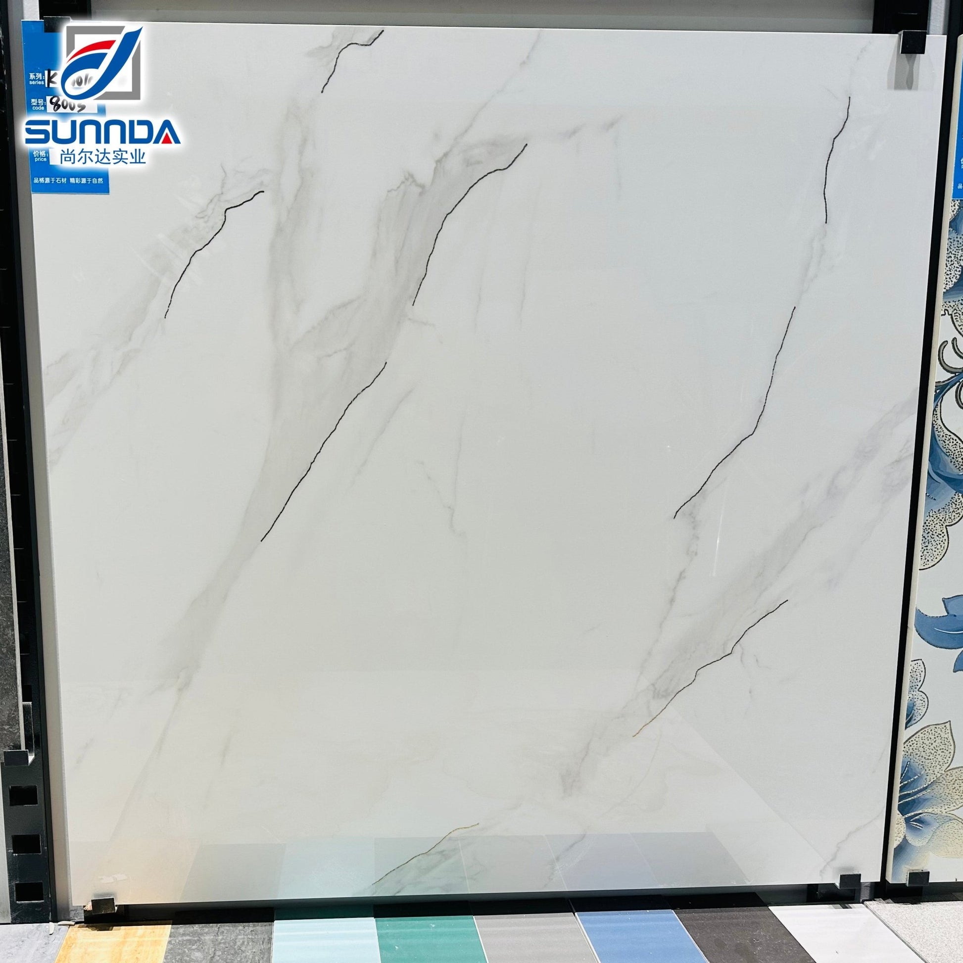 Vật liệu xây dựng Gạch lát nền ceramic sứ tráng men 60x60cm mẫu mới tại Trung Quốc - Daisan Store