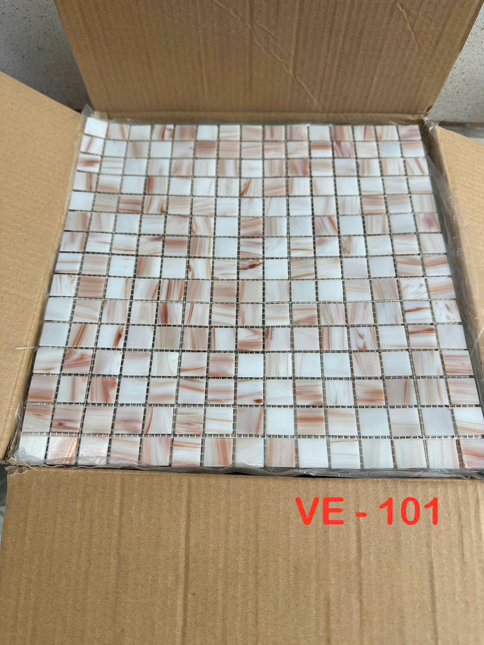 Gạch Mosaic xà cừ mã VE 101