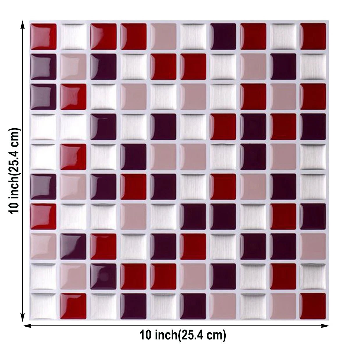 Vividtiles 3D Vinyl Dán Dính Ốp Tường Bếp Chống Nước Bền - Daisan Store