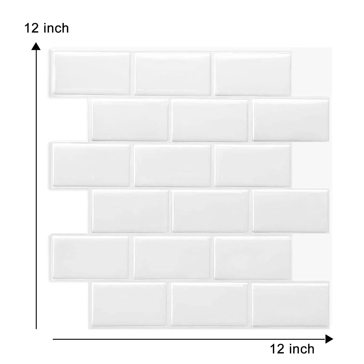 Vividtiles 3D Vinyl Dán Dính Ốp Tường Bếp Chống Nước Bền - Daisan Store