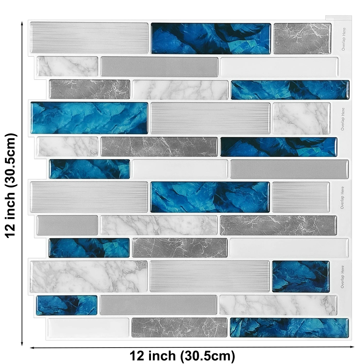 Vividtiles Dán Tường Chống Thấm Lớn Nhà Bếp Đa Năng DIY - Daisan Store