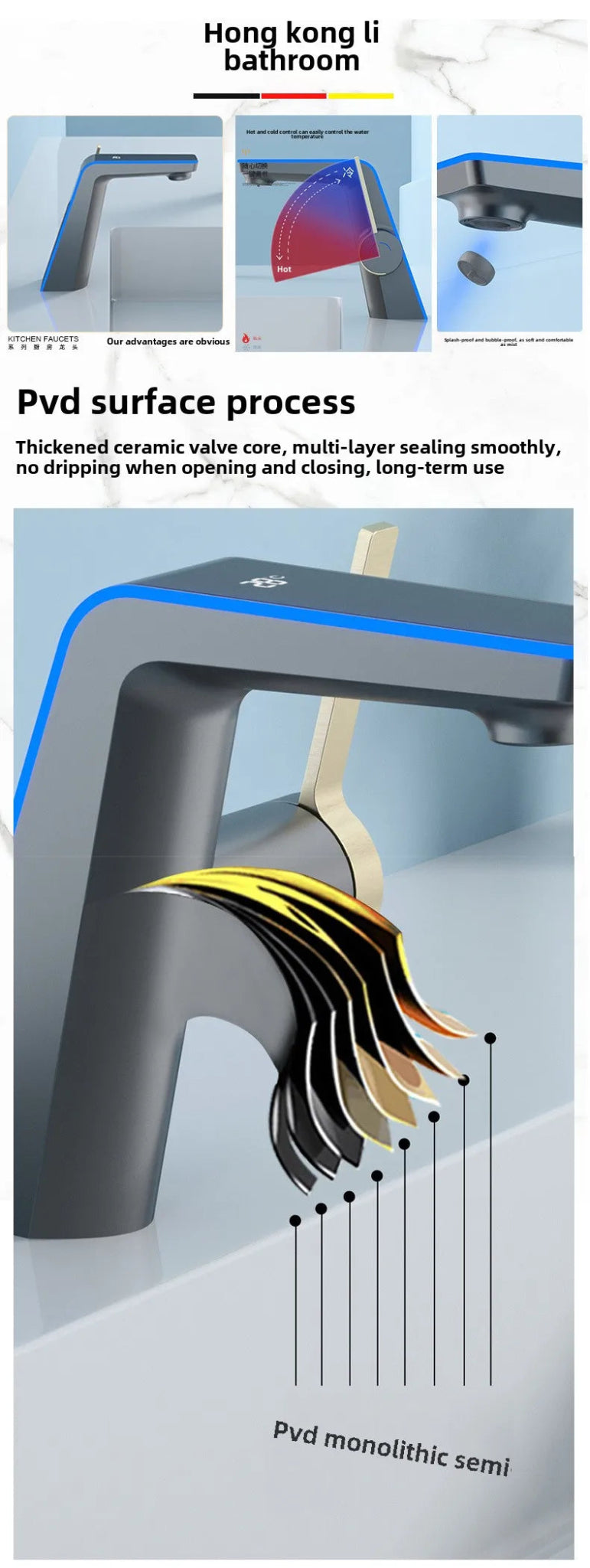 Vòi Hoa Sen LED Kỹ Thuật Số - Ánh Sáng Phòng Tắm - Daisan Store