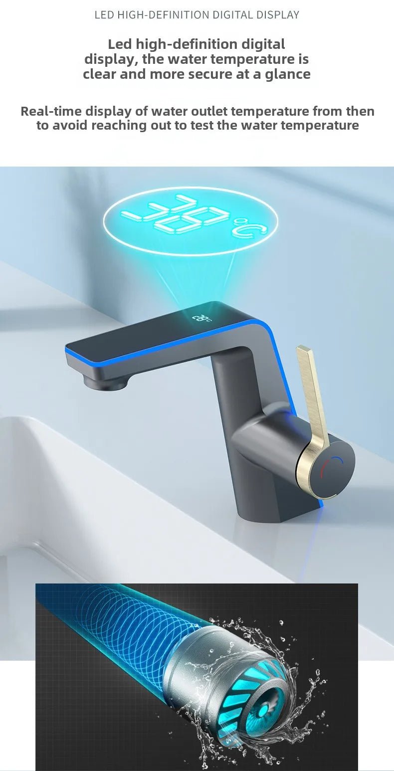 Vòi Hoa Sen LED Kỹ Thuật Số - Ánh Sáng Phòng Tắm - Daisan Store