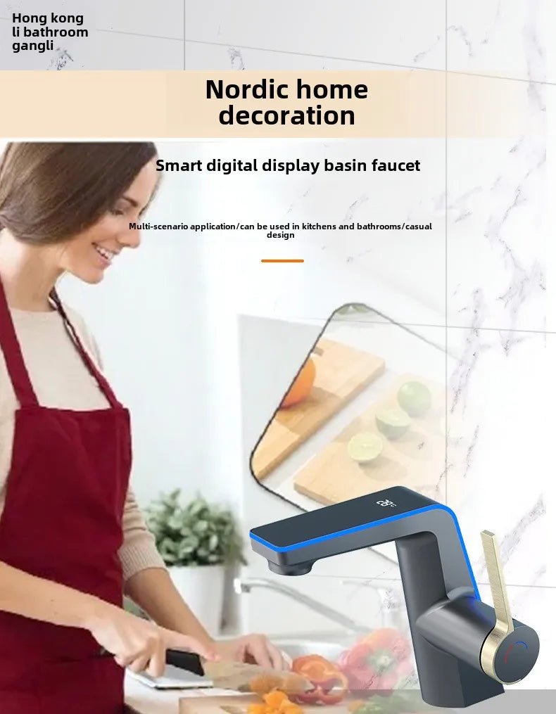 Vòi Hoa Sen LED Kỹ Thuật Số - Ánh Sáng Phòng Tắm - Daisan Store