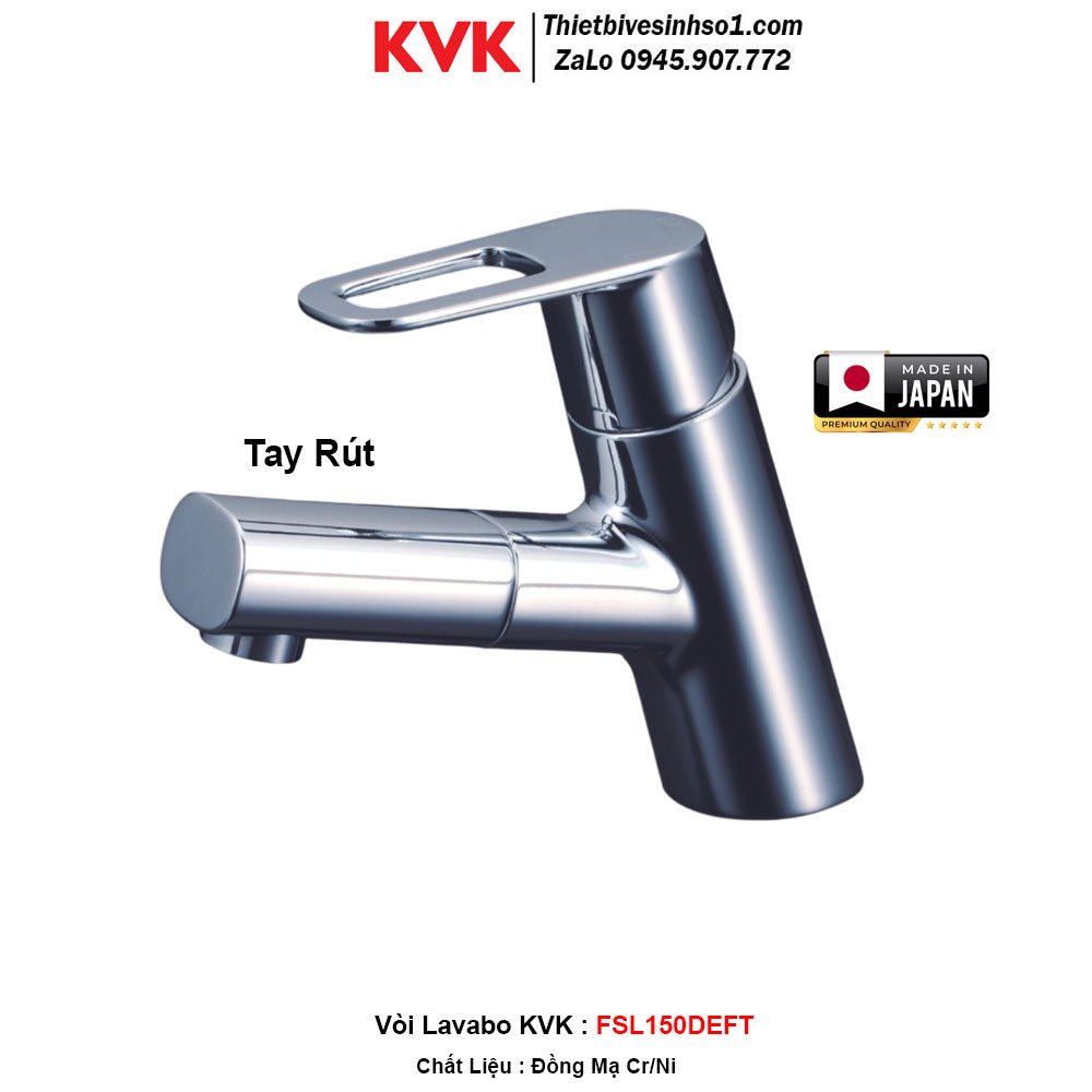 Vòi Rửa Bát KVK FSL150DEFT - Daisan Store