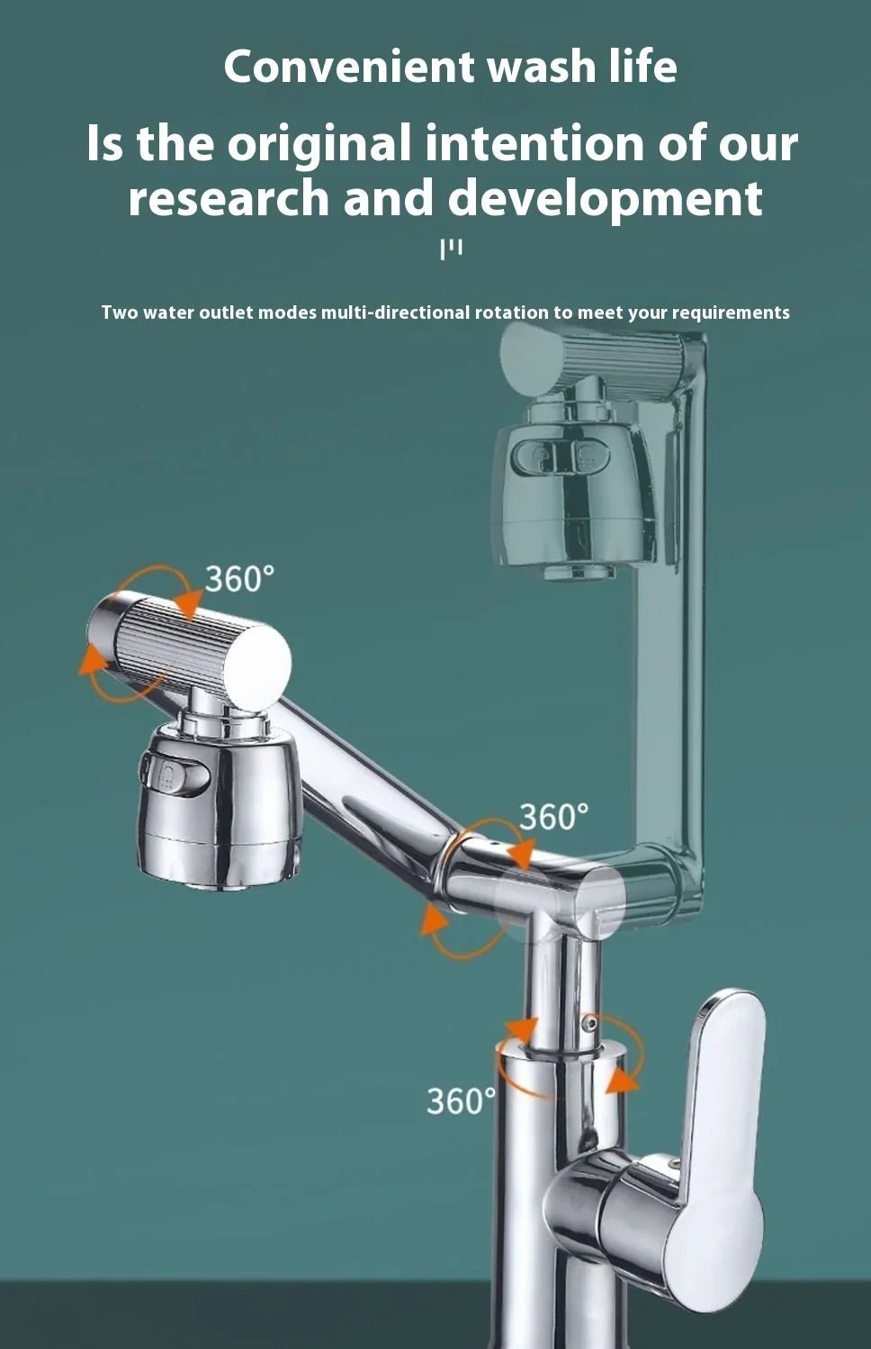 Vòi Rửa Thông Minh ZEXEF Chống Nước Nóng Lạnh - Daisan Store