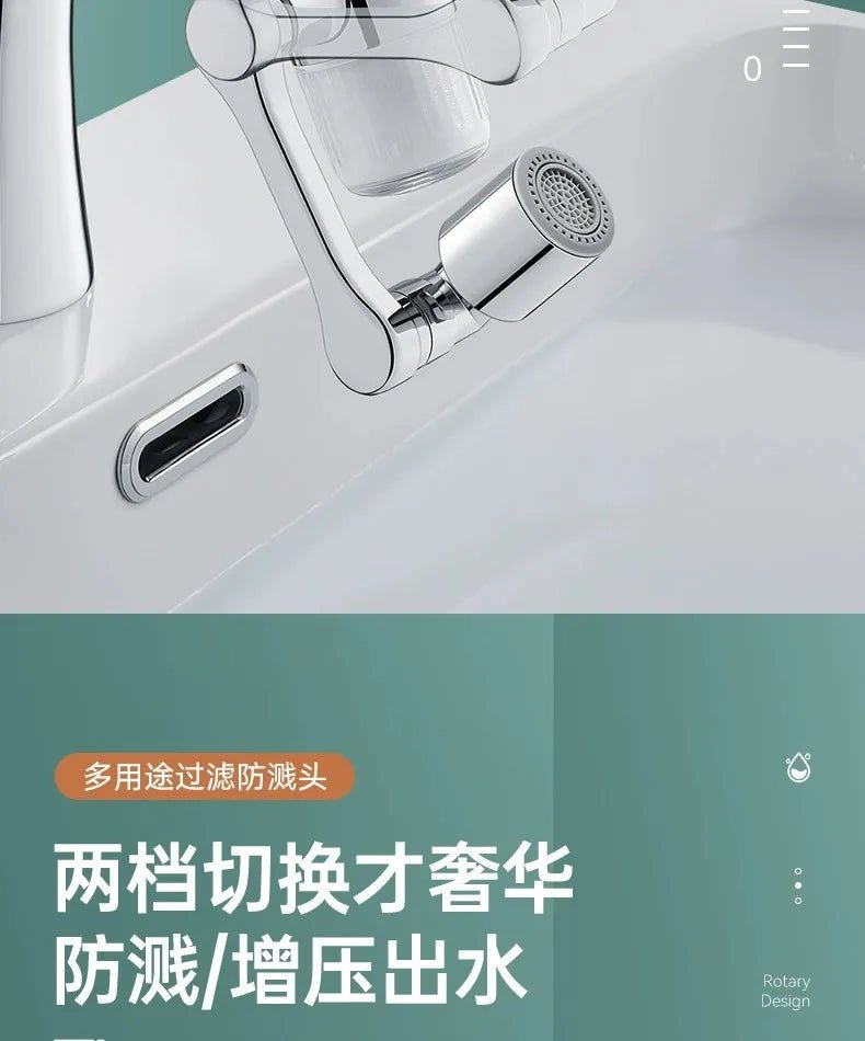 Vòi Rửa Xoay Đa Năng Lọc Nước 2 Chế Độ Thông Minh - Daisan Store