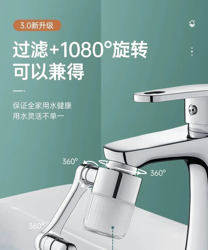 Vòi Rửa Xoay Đa Năng Lọc Nước 2 Chế Độ Thông Minh - Daisan Store