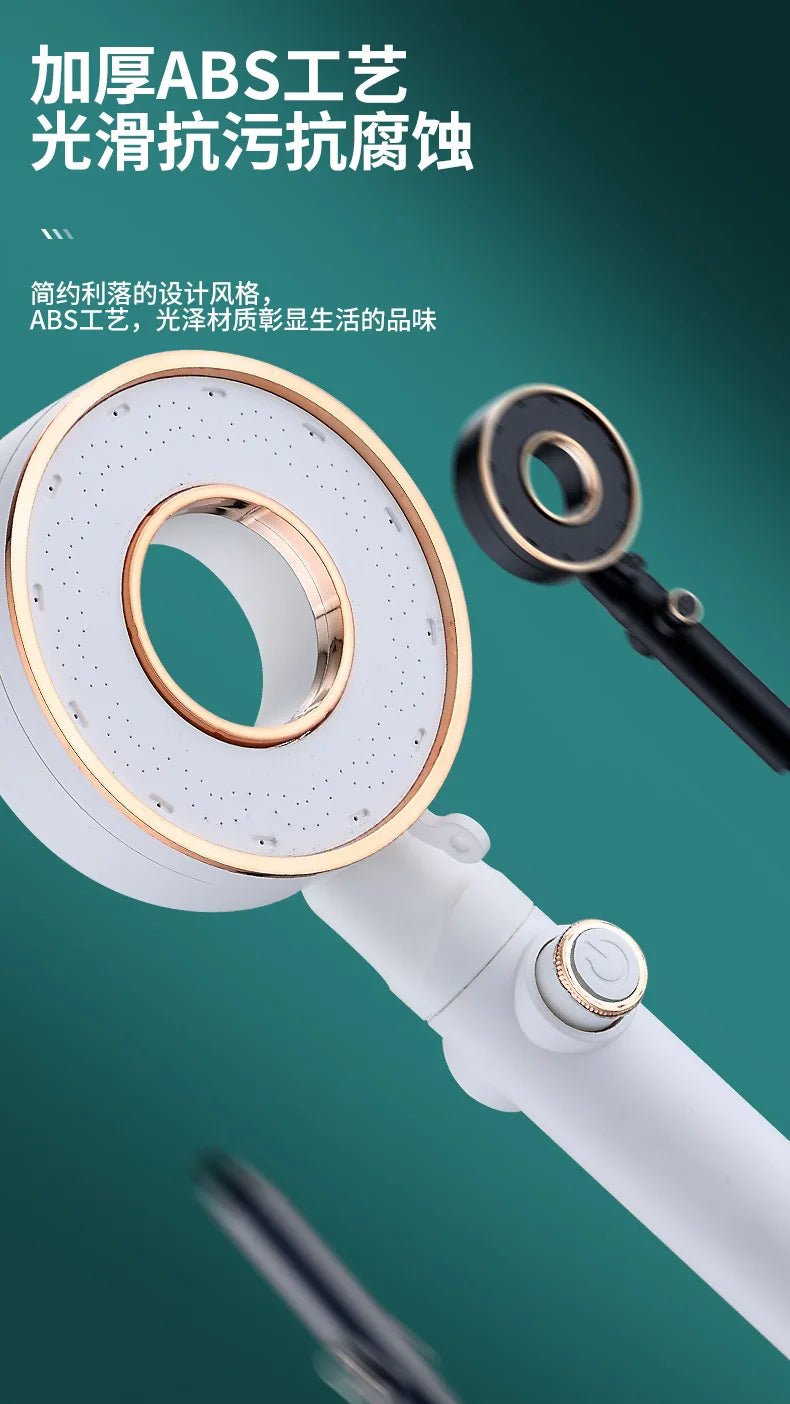 Vòi Sen Áp Lực 3 Chế Độ, Tiết Kiệm Nước, Mạ Bạc - Daisan Store