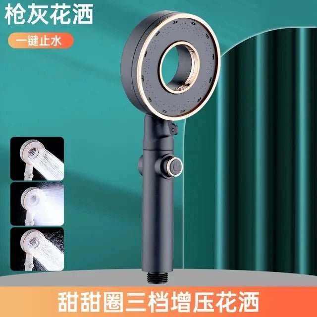 Vòi Sen Áp Lực 3 Chế Độ, Tiết Kiệm Nước, Mạ Bạc - Daisan Store