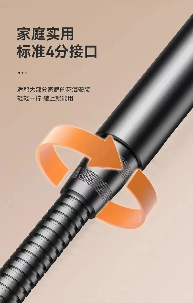 Vòi Sen Áp Lực 3 Chế Độ, Tiết Kiệm Nước, Mạ Bạc - Daisan Store