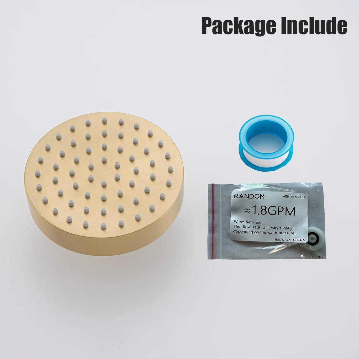 Vòi Sen Áp Lực Mạnh Inox Đen Mờ Cao Cấp Phòng Tắm - Daisan Store