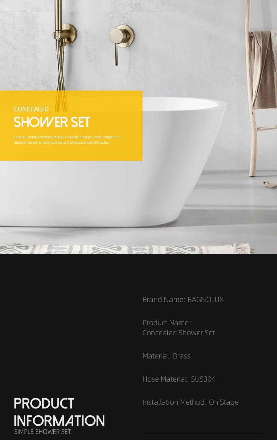 Vòi sen cầm tay đa năng nóng lạnh kèm dây 1.5m - Daisan Store