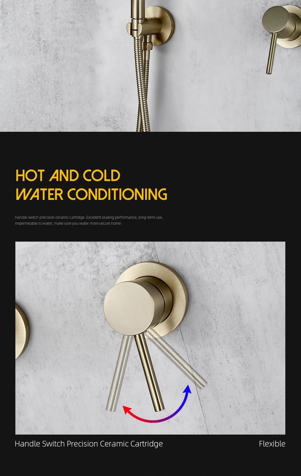 Vòi sen cầm tay đa năng nóng lạnh kèm dây 1.5m - Daisan Store