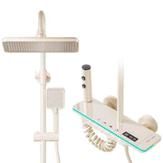 Vòi sen cao cấp 4 chức năng bằng đồng thau, vòi sen phun sương, bộ vòi sen điều chỉnh nhiệt độ - Daisan Store