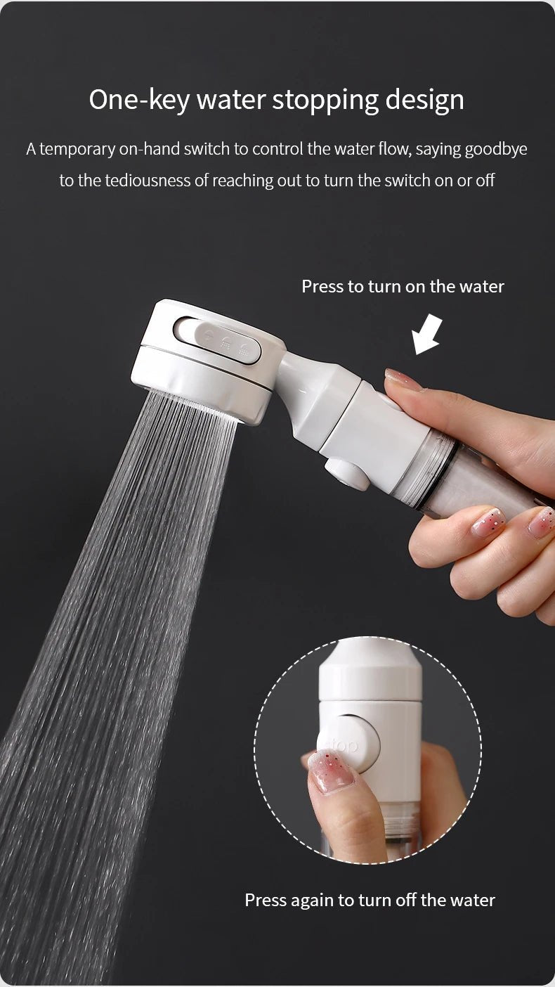 Vòi Sen Lọc Nước Áp Lực, Kháng Khuẩn Du Lịch Tiện Dụng - Daisan Store