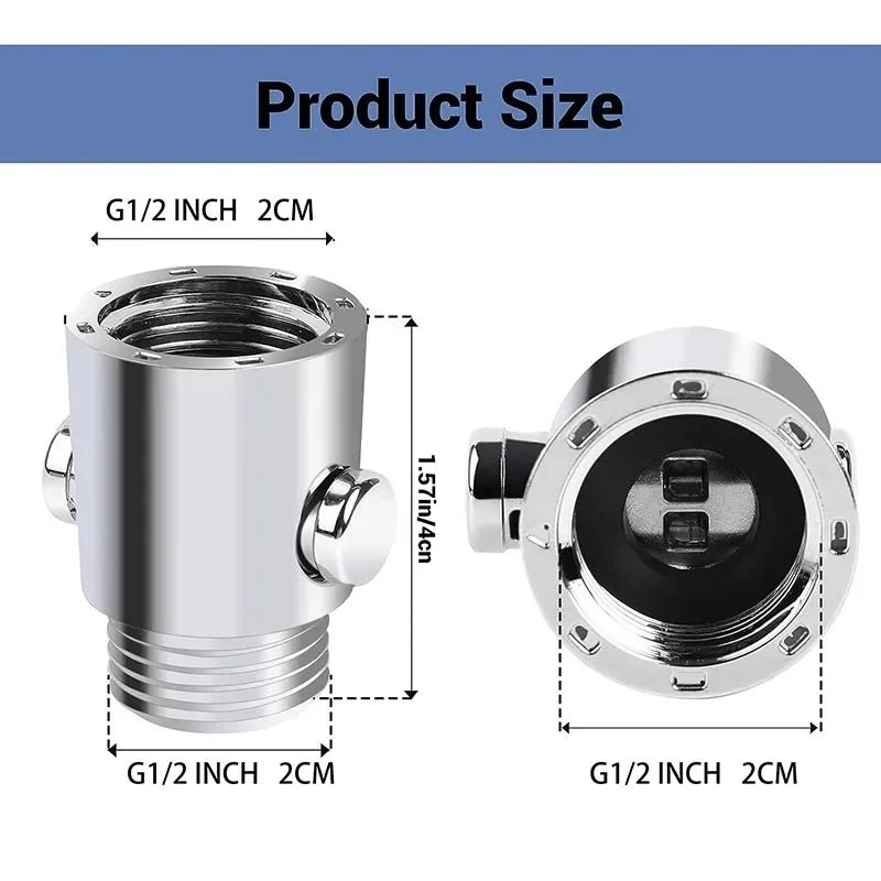 Vòi Sen Tắm Đa Năng 1 Nút Bấm Ngắt Nước Nhanh - Daisan Store