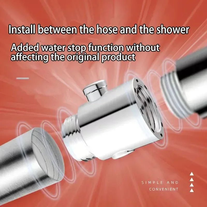 Vòi Sen Tắm Đa Năng 1 Nút Bấm Ngắt Nước Nhanh - Daisan Store