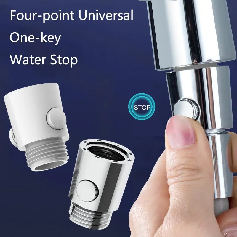 Vòi Sen Tắm Đa Năng 1 Nút Bấm Ngắt Nước Nhanh - Daisan Store