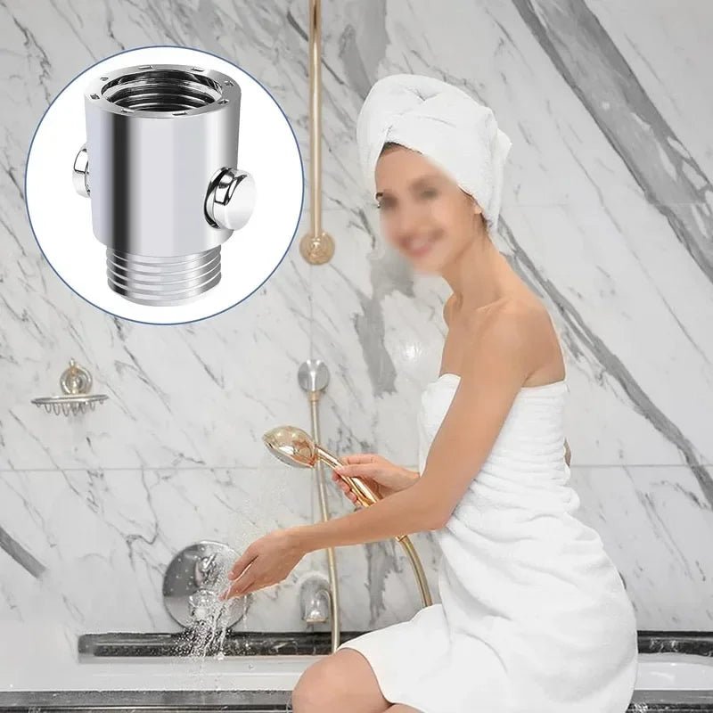 Vòi Sen Tắm Đa Năng 1 Nút Bấm Ngắt Nước Nhanh - Daisan Store