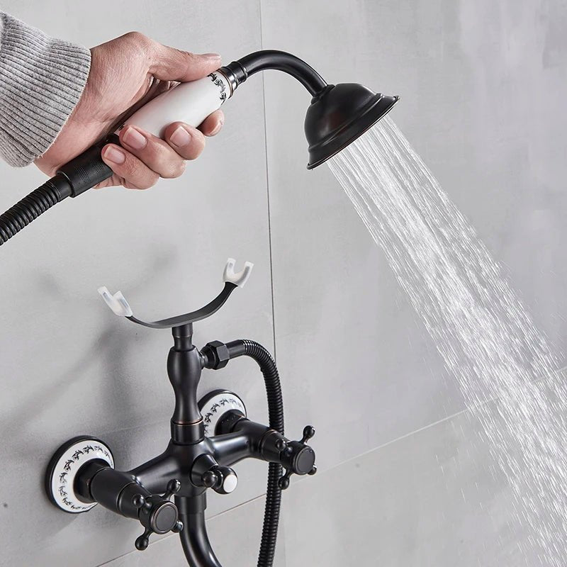 Vòi Sen Thác Vàng Xoay Đa Năng Nóng Lạnh - Daisan Store