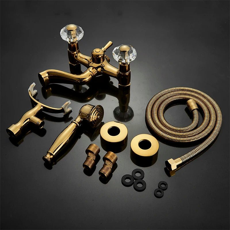 Vòi Sen Thác Vàng Xoay Đa Năng Nóng Lạnh - Daisan Store