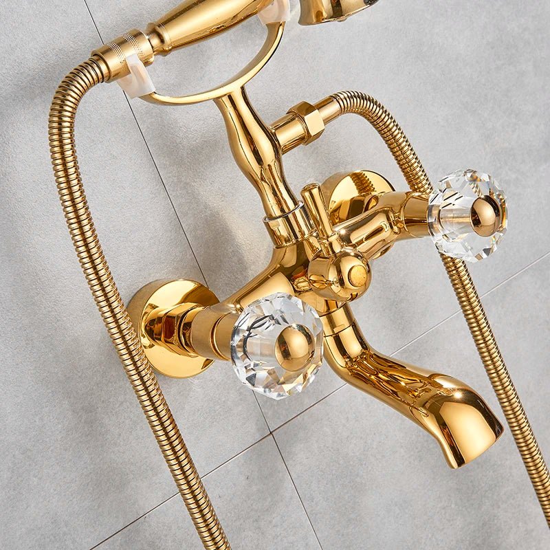 Vòi Sen Thác Vàng Xoay Đa Năng Nóng Lạnh - Daisan Store