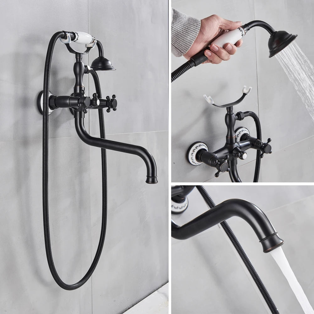 Vòi Sen Thác Vàng Xoay Đa Năng Nóng Lạnh - Daisan Store