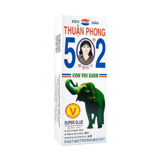 Keo 502 Con Voi V Chất Lượng Cao Dùng Để Sửa Chữa Và Gắn Bó Đồ Vật