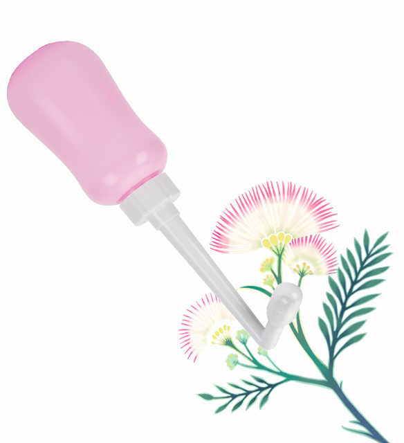 Vòi xịt vệ sinh du lịch cầm tay 360ml bằng nhựa Peri Bottle Rinse Vòi xịt vệ sinh Cleanlet dùng cho chăm sóc sau sinh dùng trong phòng tắm - Daisan Store