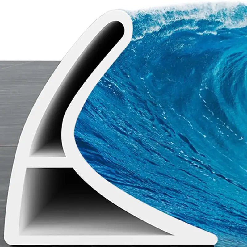 Water Waterstop Strip Barrier Bathroom Kitchen Floor Retaining Waterproof Barrier Bendable Countertop Water Blocking Strip - Daisan Store