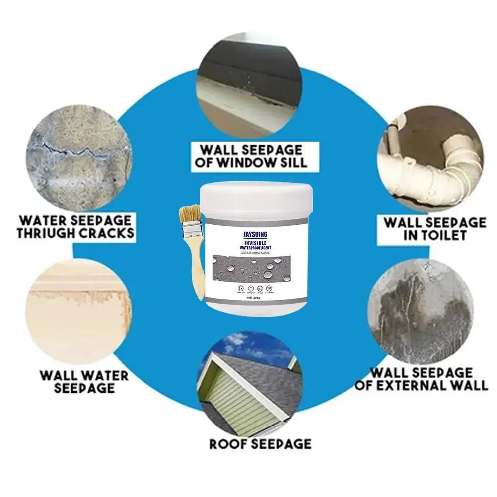 Waterproof sealant bathroom kitchen waterproofing agent leak - proof water plugging supplementary brick - free leak repair - Daisan Store