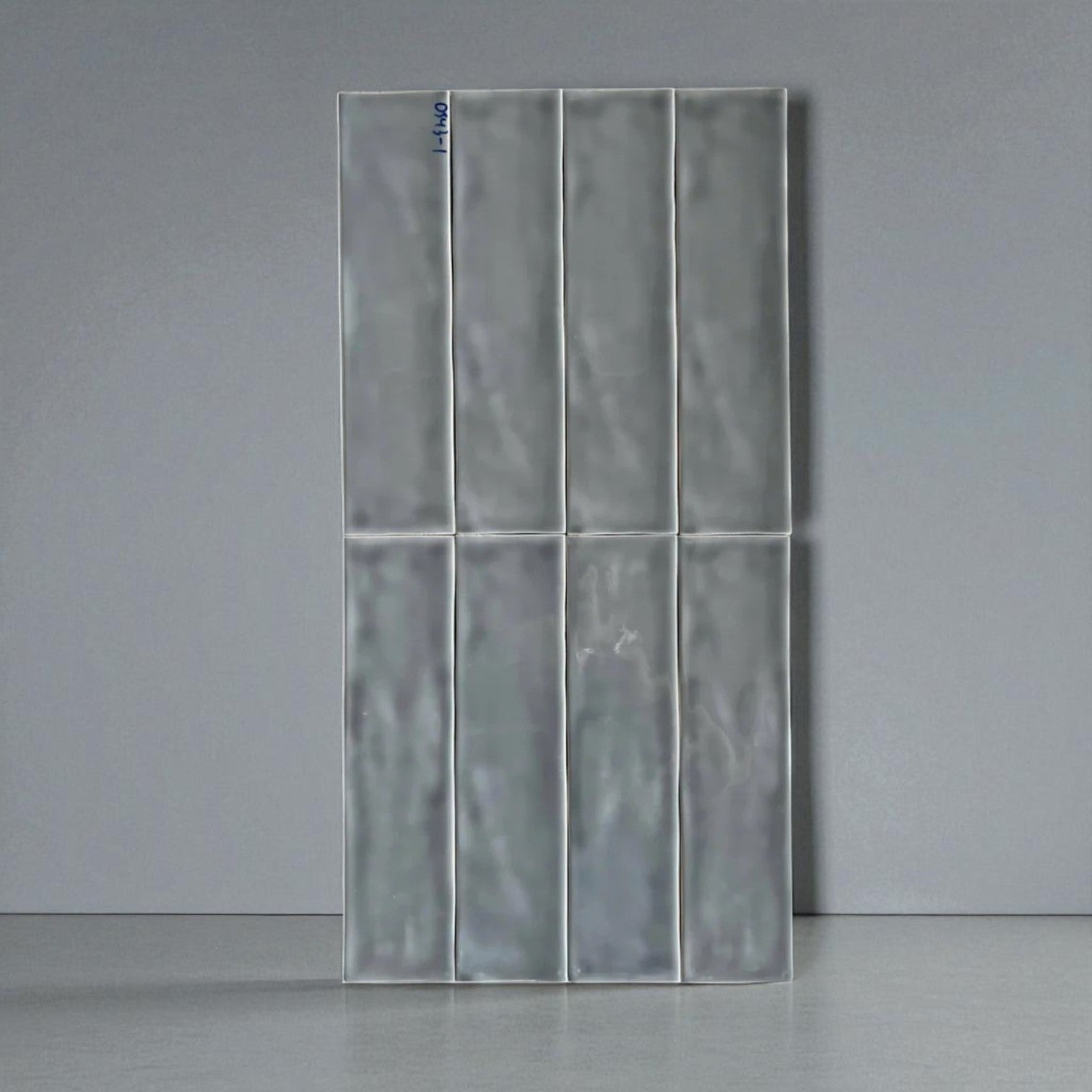 Gạch thẻ Việt Nam, Xám loang lượn bóng, KT 75*300 mm, 0378-0, Loại 1 (1 hộp/ 50 viên/ 1.125m2)