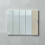 Gạch thẻ Việt Nam, Trắng bóng phẳng, KT 50x200 mm, PSTA50200, Hàng Ưu (1 hộp/ 100 viên/ 1m2)