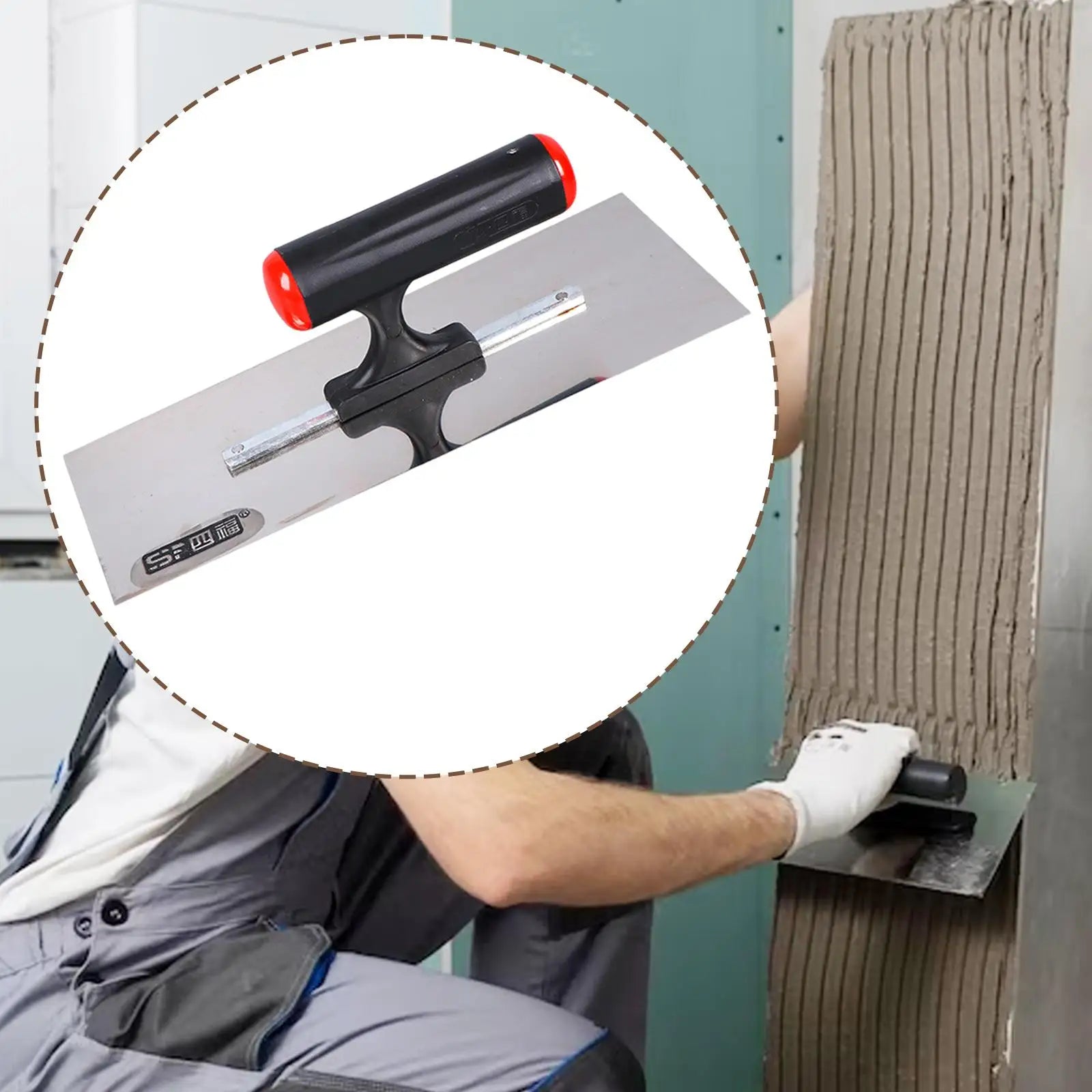 Xẻng Trát Bê Tông Và Drywall Cao Cấp Chính Xác An Toàn - Daisan Store