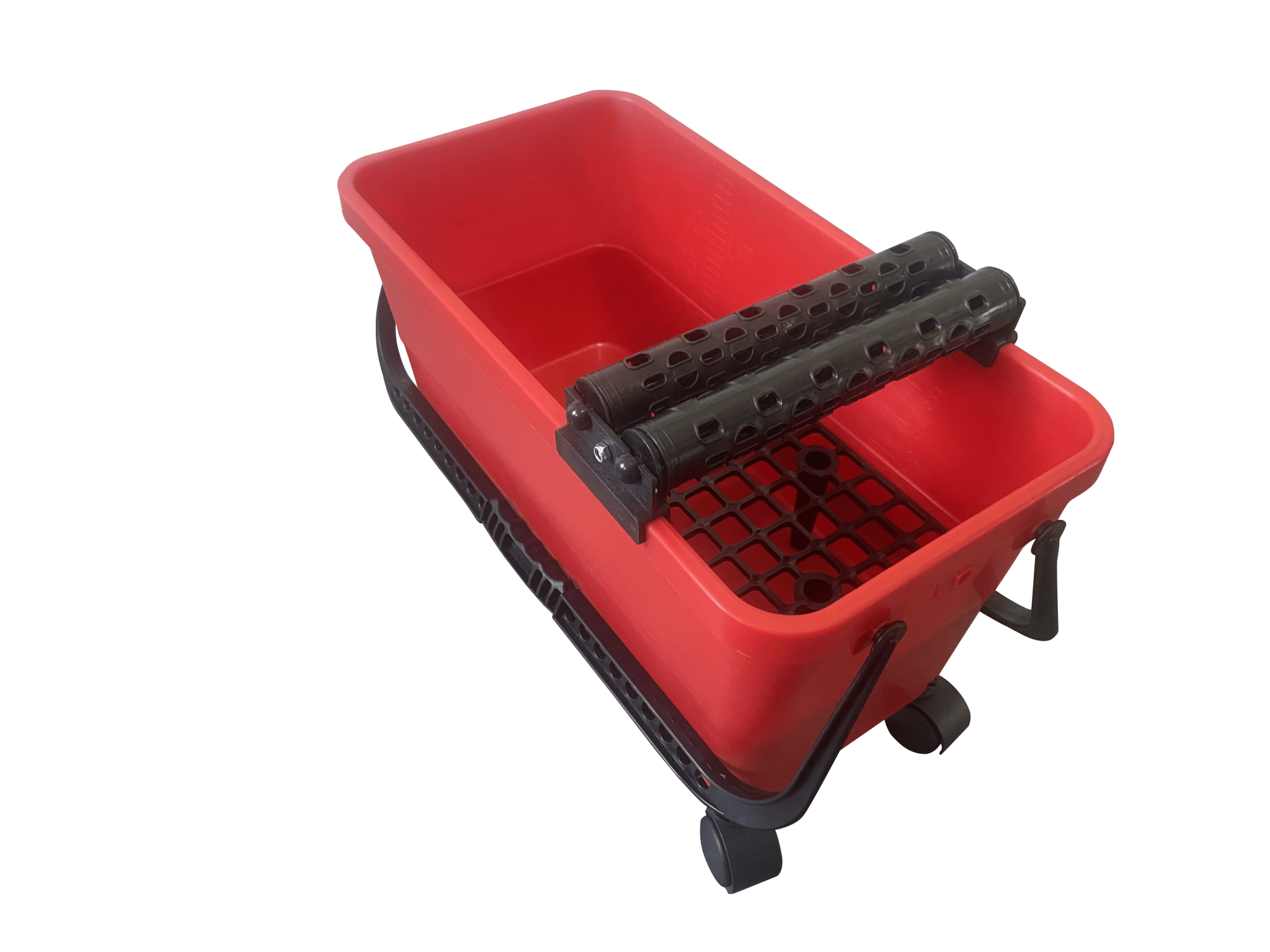 Xô nhựa hiện đại 24L có lưới và con lăn kép để làm sạch vữa gạch - Daisan Store