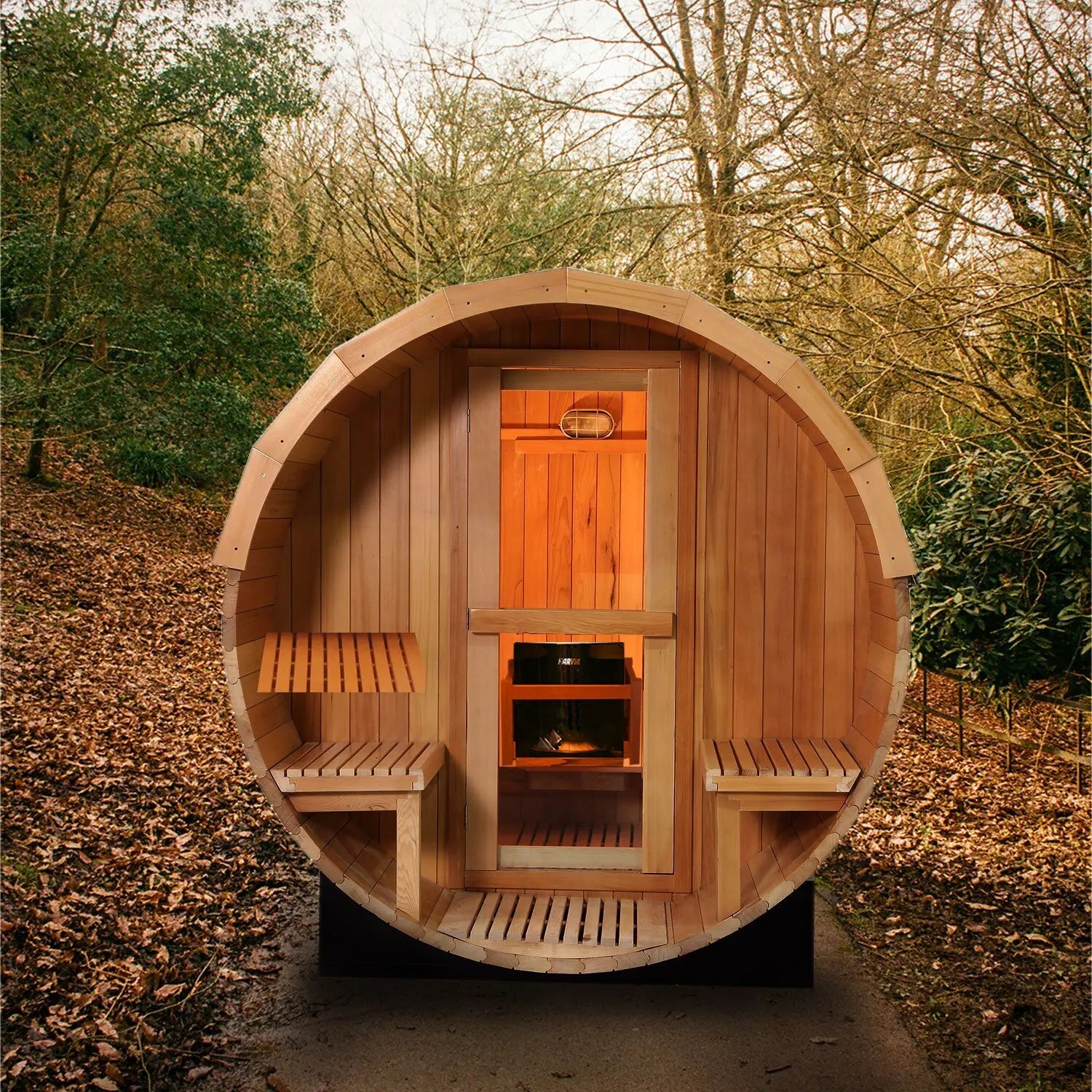 Xong Hoi Thung Ngoai Troi Bang Go Cedar Do Cho 4 Nguoi - Daisan Store